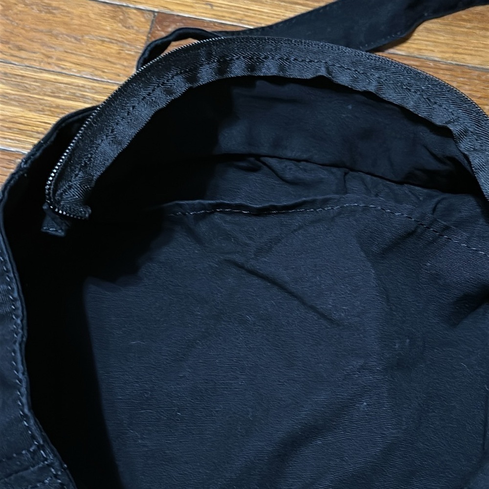 PINK Victoria's Secret Black Canvas Tote Bag - Picture 3 of 5